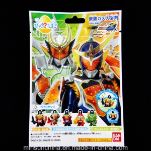 Plastic Three Side Seal Aluminum Laminated Bath Agent Packaging Bag