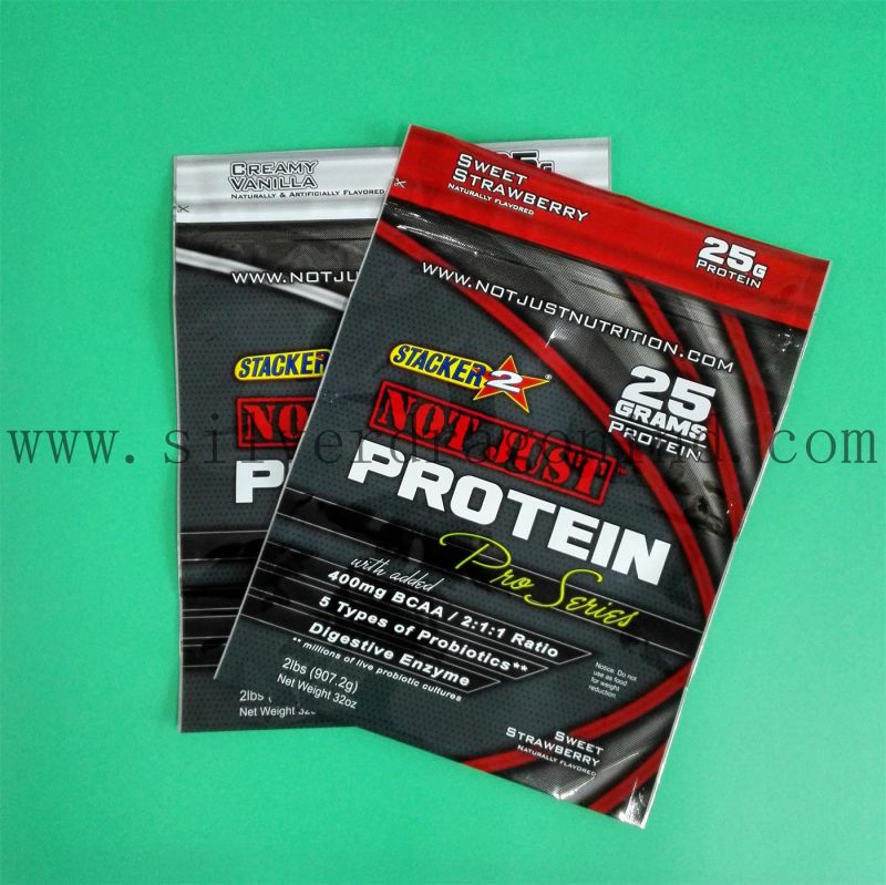 80oz 3side Seal Protein Bag with Good Printing