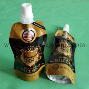 Customized Stand up Pouch Bags with Spout for Drinks