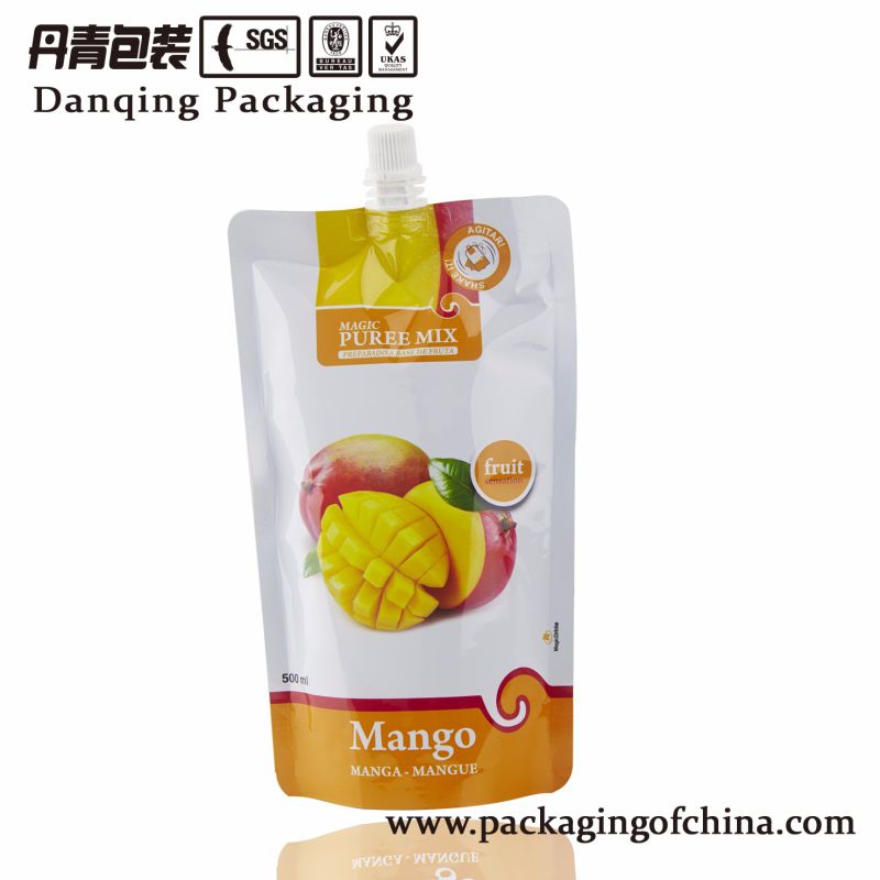 Danqing Laminated Plastic Bag with Spout and Cap Packaging