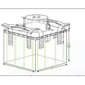 Jumbo PP Bag, Cement Bag, Flour Bag, Accept Customized Produce PP Woven Bag