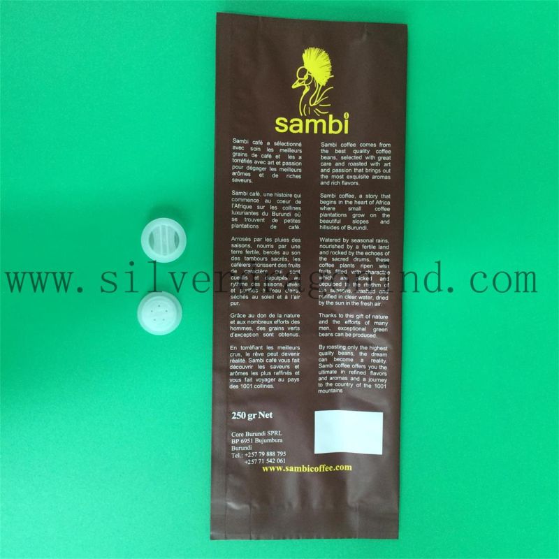 Customized Printing Plastic Coffee Bean Packing Bag