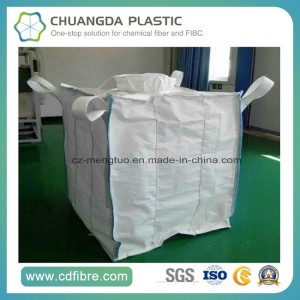 Side-Seam Loops Filling Spout Top FIBC Bulk Bag with Baffle