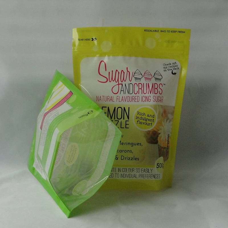 New Sale Transparent Stand up PE White Ziplock Packing Bags