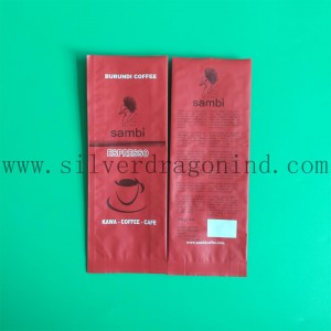 Customized Printing Plastic Coffee Bean Packing Bag