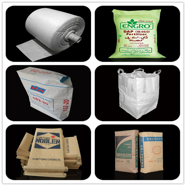 50kg Wholesale Plastic Customized PP Woven Cement Carrier Bag