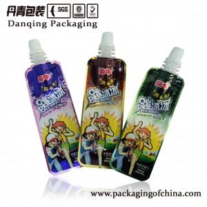 15g / 15ml Tube Pouch Stand up Pouch with Spout