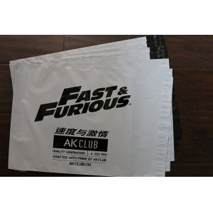 Custom Printed Logo Plastic Bag