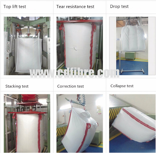 Waterproof Type-C FIBC Big Bag with Liner for Packing Powder