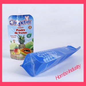 Customized Suction Nozzle Bag Drinks