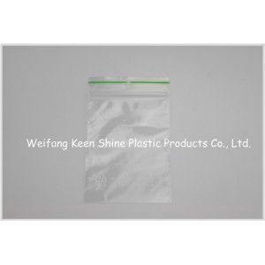 Low Price Label Printed Transparent LDPE Zipper Bag