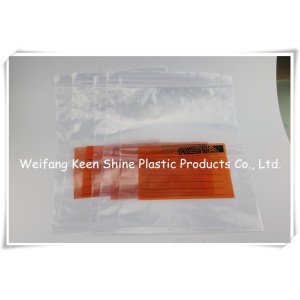 PE White Medical Zip Lock Bag for Medicine