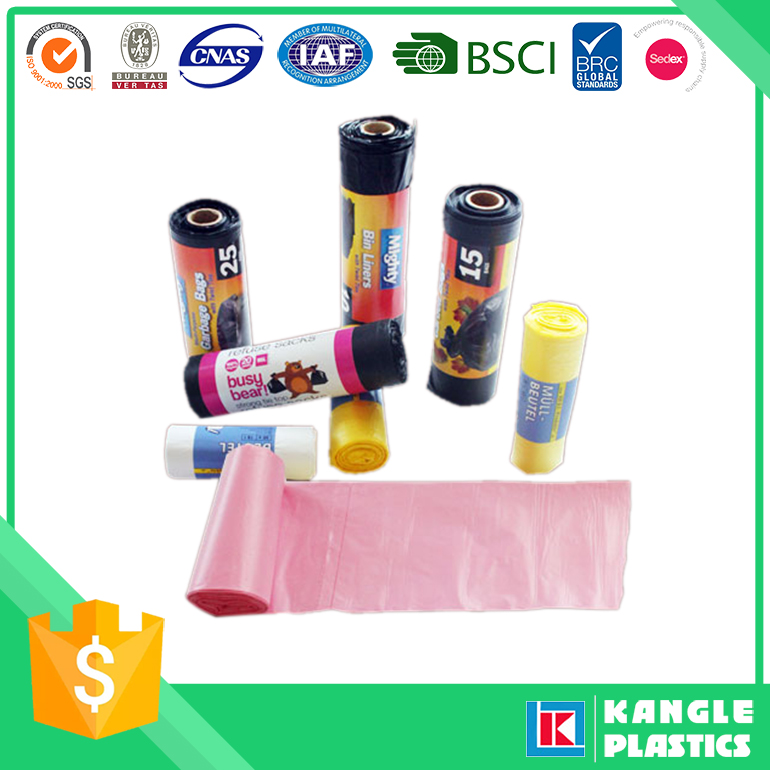 Plastic Big Capacity Printed Garbage Bag with Brc Certification