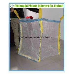 Big Bulk FIBC Container Mesh Bag for Packing Wood
