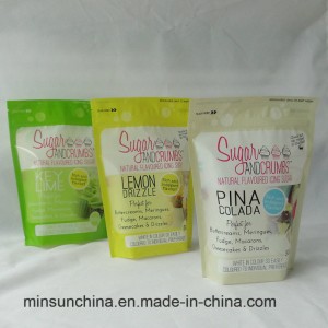 Stand up Aluminum Foil Food Ziplock Packing Snack Coffee Bag