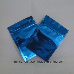 Pure Color Polyethylene Aluminum Foil Plastic Packaging Bag Pouch