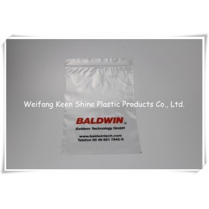 Resealable Transparent Food Grade Plastic Zipper Bags