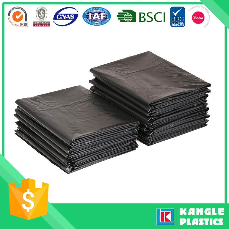 Factory Price Low Density Polyethylene Flat Garbage Bag