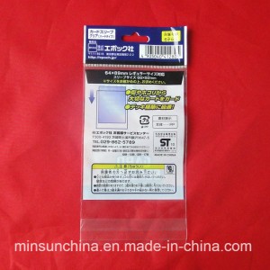 Printing OPP Header Self Adhesive Plastic Bag