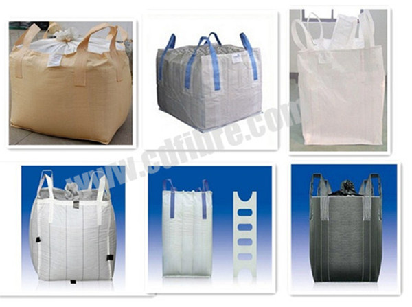 Black FIBC Jumbo Container Big Bag for Activated Carbon