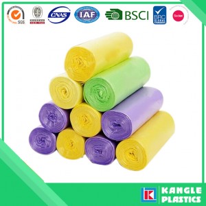 Plastic Multi Color Biodegradable Heavy Duty Strong Garbage Bag