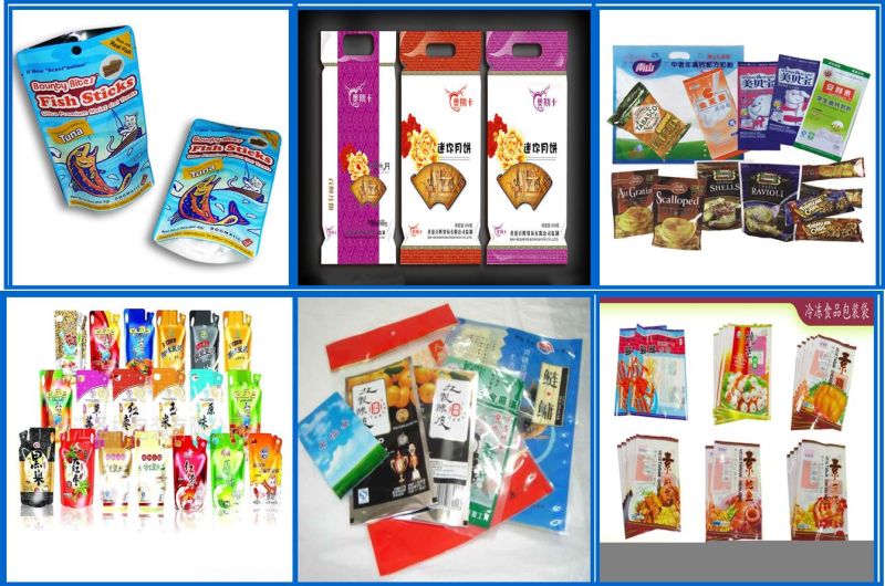 Vacuum Sealed Frozen Food Packaging Meat Cheese Rice Storage Bag