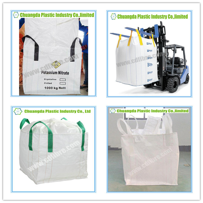 Side Seam Belt PP Woven FIBC Jumbo Container Big Bag