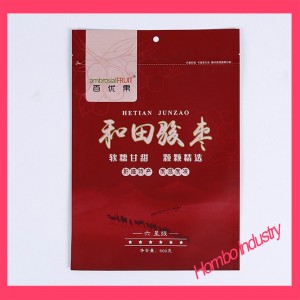 Customized Three Edge-Sealing Bags for Jujube