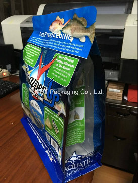 Fish Bag/Plastic Fish Pouch/ Fish Aluminum Flat Bottom Pouch with Zipper