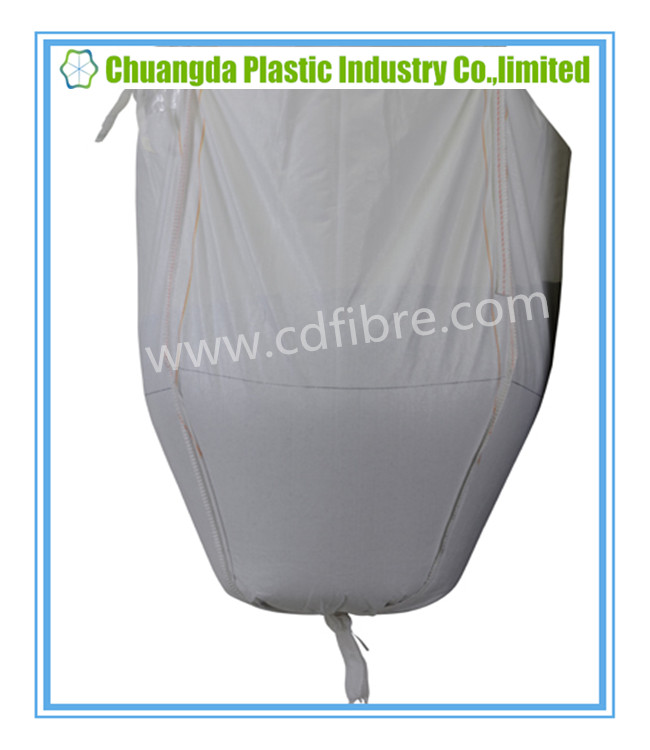 FIBC Jumbo Ton PP Woven Big Bag with Conical Bottom