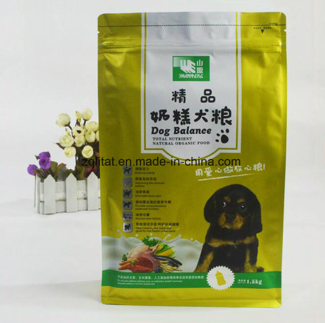 Eco-Friendly Plastic Pet Dog Food Packaging Bag Made in China