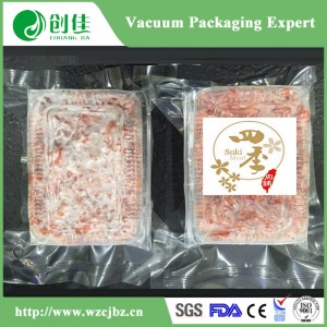 Dried Mangoes Transparent Vacuum Packaging Bag