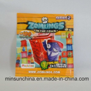 Aluminum Foil Laminated Three Side Sealing Plastic Bag for Toys