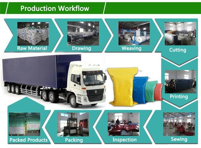 High Quality PP Valve Bag Sugar/ Feed / Grain Bag