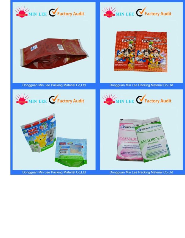 Aluminum Foil Ziplock Pet Food Packaging Plastic Bag (ML-AL-01)