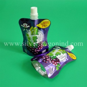 Stand up Pouch with Spout for 150g Juice Packing