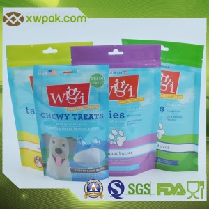 Pet Food Stand up Pouch with Customized Printing