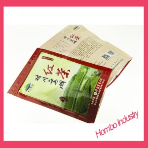 Customized Black Tea Bags Plastic Pacgaging Bags Pet Food Packaging Bags