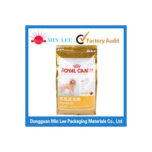 Aluminum Foil Ziplock Pet Food Packaging Plastic Bag (ML-AL-01)
