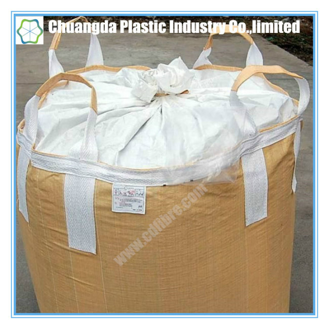 Cross-Corner Belt FIBC Big Bag for Transporting Building Materials