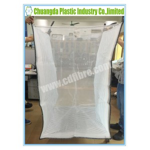 Breathable Mesh FIBC Jumbo Bulk Contaier Bag with Flat Bottom
