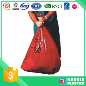 Factory Price Plastic Disposable Biohazard Bag