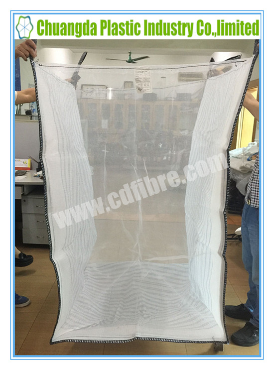Breathable Mesh FIBC Jumbo Bulk Contaier Bag with Flat Bottom
