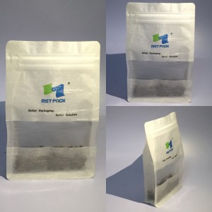 Rice Paper Flat Bottom Bag