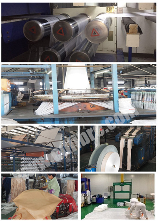 Shock Resistance FIBC Jumbo Bulk Ton Bag with Baffle