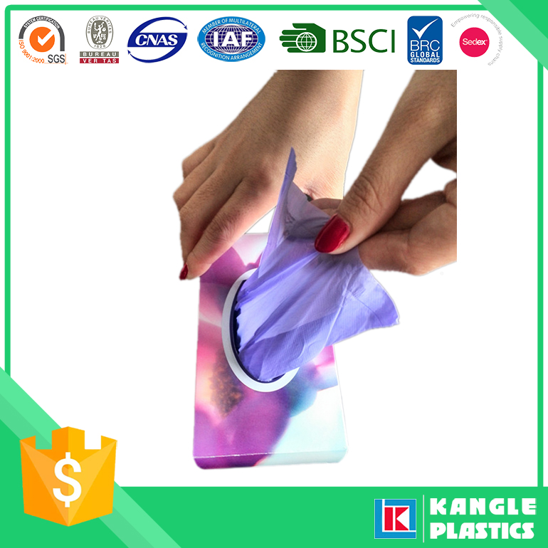 HDPE Fragranced Disposable Nappy Bag