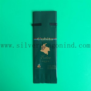 Colorful Coffee Packing Bag with Tie and Valve
