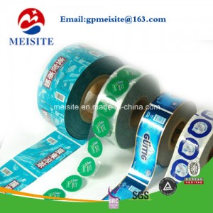 Plastic Package Bags Cookies Biscuit Printed Food Packaging Film in Roll