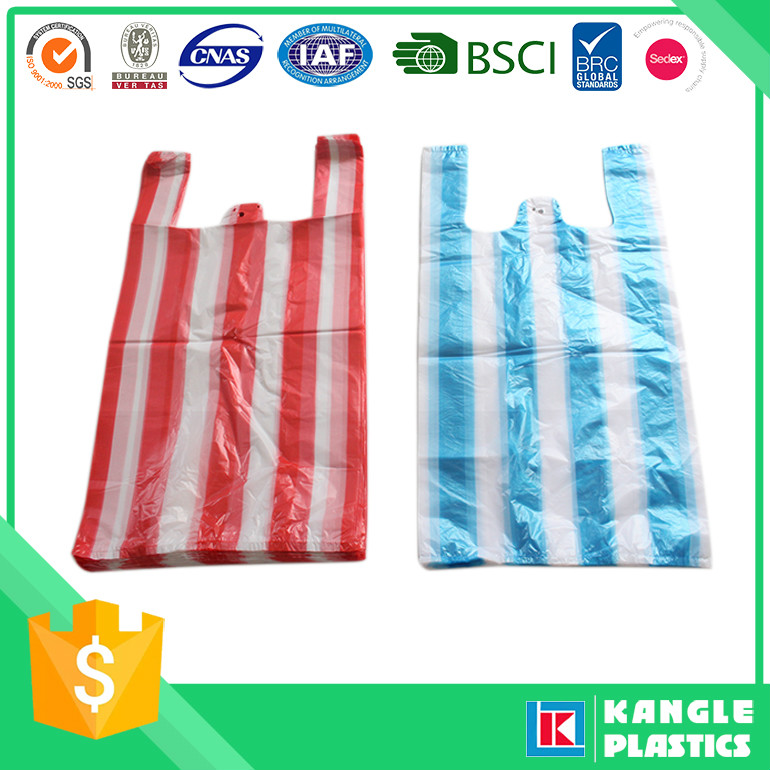 Factory Price Economic Plastic T Shirt Shopping Bag