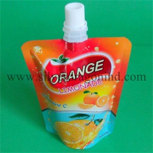 Pet/PE Stand-up Pouch Bag with Spout for Juice